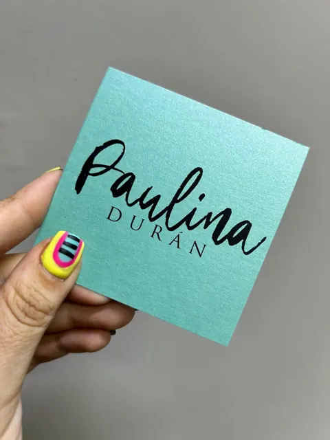 Tarjetería personalizada Alejandra Carrera - diseño 293