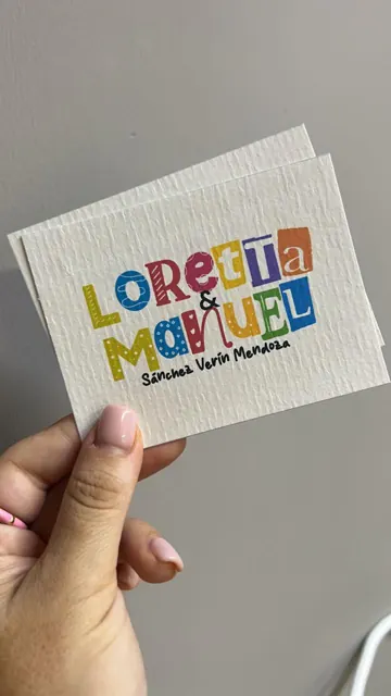 Tarjetería personalizada Alejandra Carrera - diseño 295