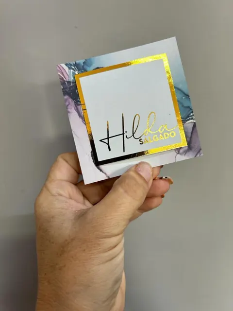 Tarjetería personalizada Alejandra Carrera - diseño 298