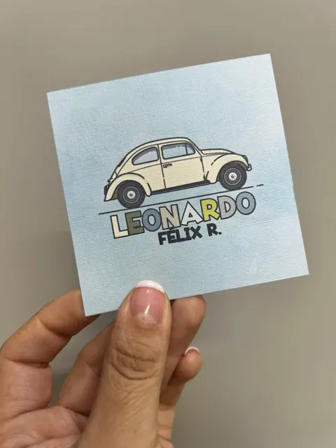 Tarjetería personalizada Alejandra Carrera - diseño 300