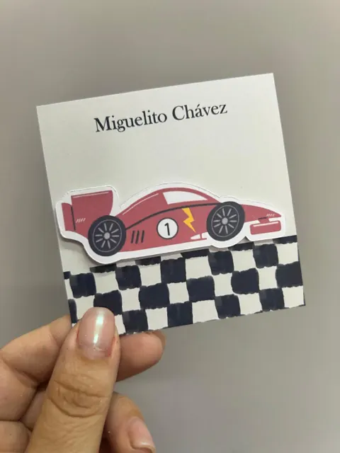 Tarjetería personalizada Alejandra Carrera - diseño 313