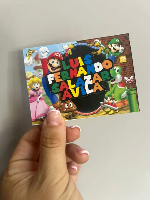 Tarjetería personalizada Alejandra Carrera - diseño 317
