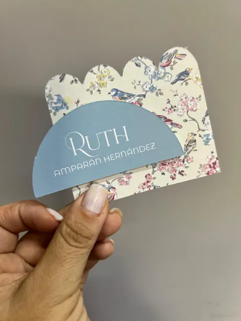 Tarjetería personalizada Alejandra Carrera - diseño 323