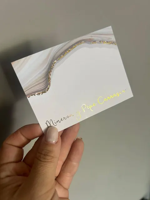 Tarjetería personalizada Alejandra Carrera - diseño 326