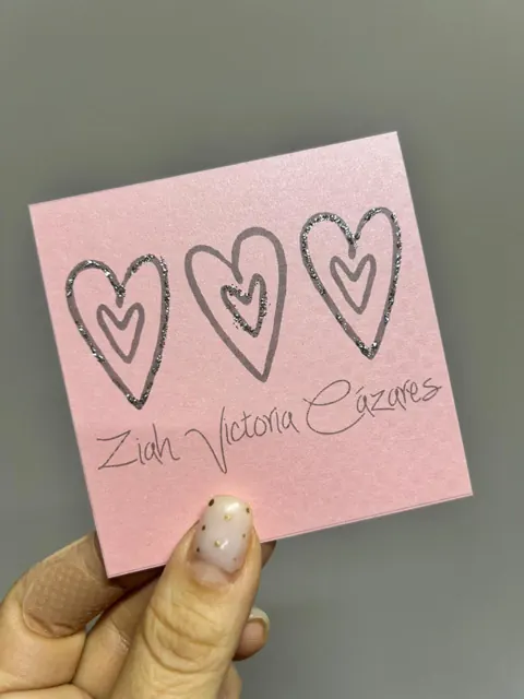Tarjetería personalizada Alejandra Carrera - diseño 327