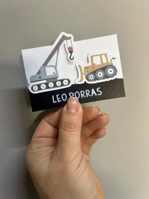 Tarjetería personalizada Alejandra Carrera - diseño 333