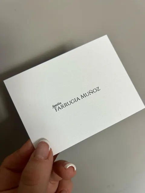 Tarjetería personalizada Alejandra Carrera - diseño 351