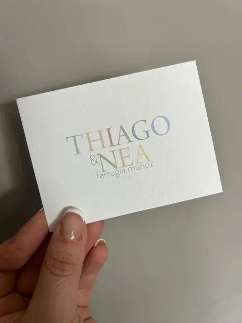 Tarjetería personalizada Alejandra Carrera - diseño 353