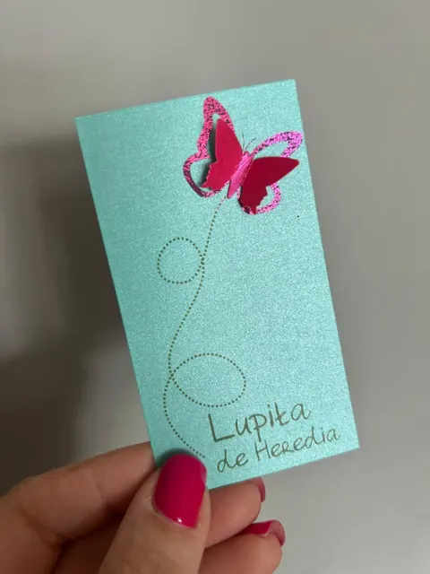Tarjetería personalizada Alejandra Carrera - diseño 357