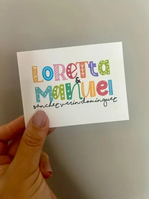 Tarjetería personalizada Alejandra Carrera - diseño 361
