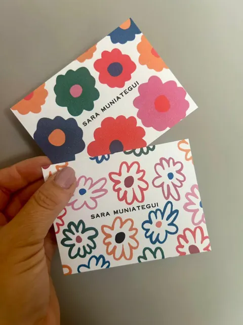 Tarjetería personalizada Alejandra Carrera - diseño 363