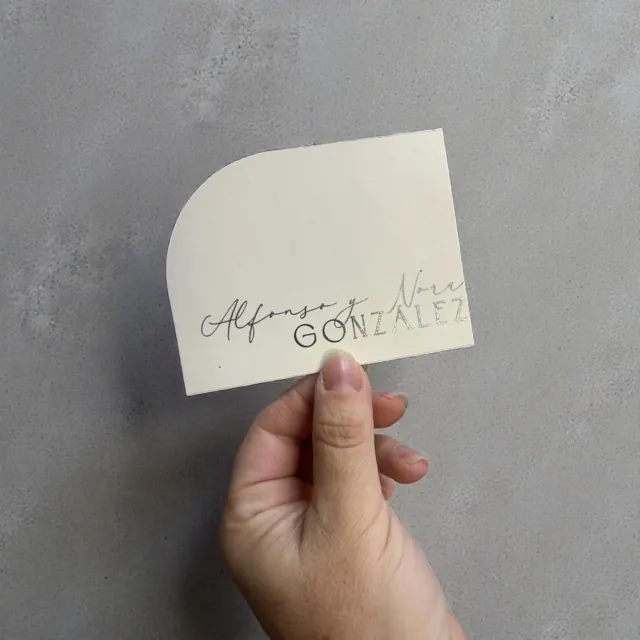 Tarjetería personalizada Alejandra Carrera - diseño 376