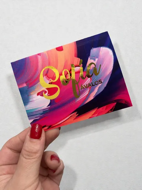 Tarjetería personalizada Alejandra Carrera - diseño 379
