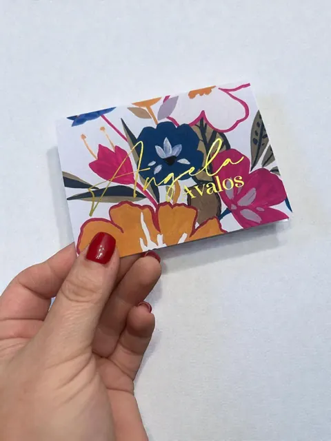 Tarjetería personalizada Alejandra Carrera - diseño 380