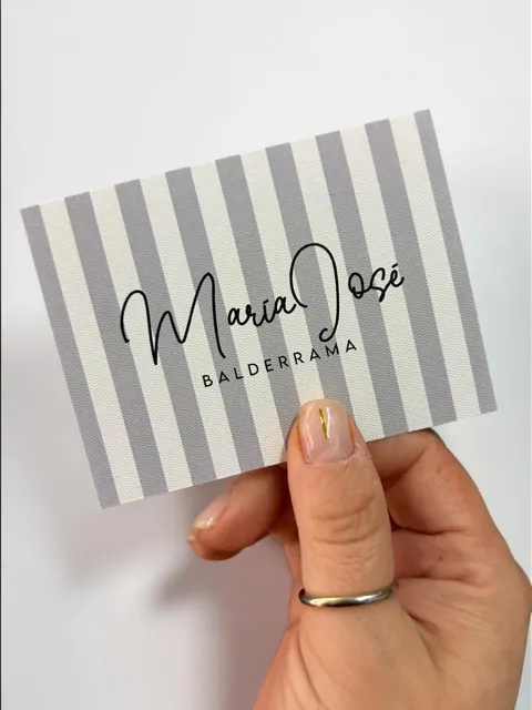 Tarjetería personalizada Alejandra Carrera - diseño 381