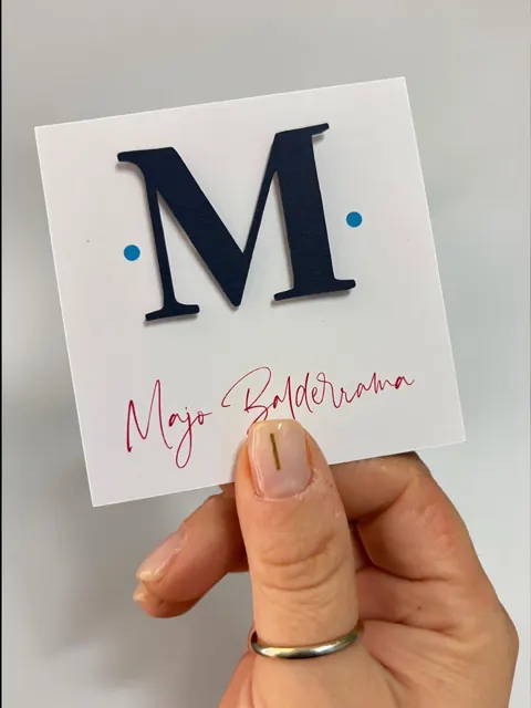 Tarjetería personalizada Alejandra Carrera - diseño 383