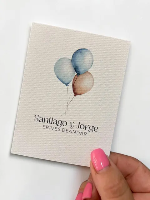 Tarjetería personalizada Alejandra Carrera - diseño 389