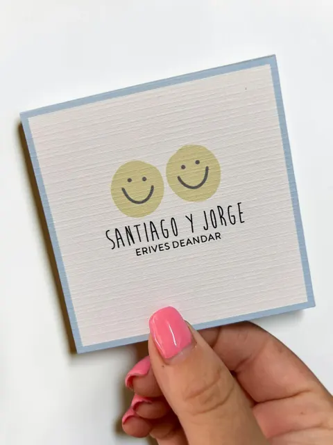 Tarjetería personalizada Alejandra Carrera - diseño 390