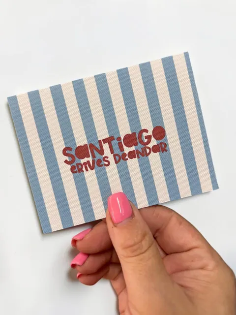 Tarjetería personalizada Alejandra Carrera - diseño 392
