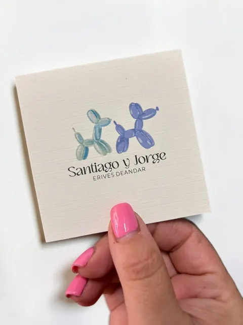 Tarjetería personalizada Alejandra Carrera - diseño 395