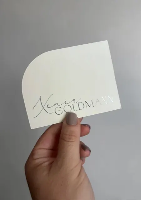 Tarjetería personalizada Alejandra Carrera - diseño 398