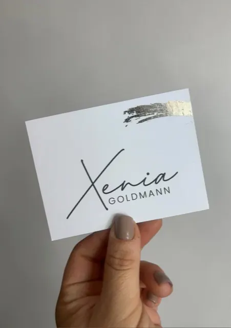 Tarjetería personalizada Alejandra Carrera - diseño 399