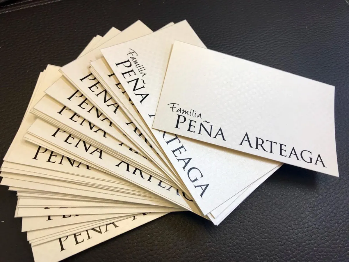 Tarjetería personalizada
