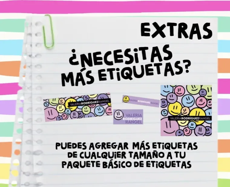 Lonchera personalizada con nombre